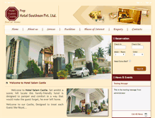 Tablet Screenshot of hotelsalemcastle.com